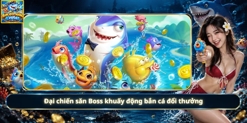 Đại chiến săn Boss khuấy động bắn cá đổi thưởng